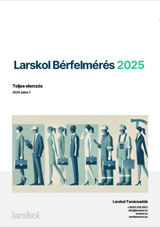 Larskol Országos Bérfelmérés 2025 riport - teljes elemzés adatszolgáltatás nélkül